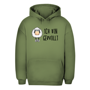 Unisex Oversize Hoodie ich bin gewollt