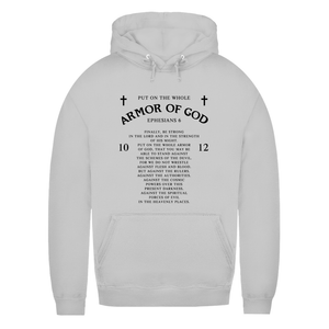 Damen Hoodie armor of god ephesians 6