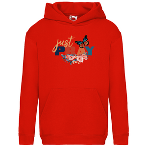 Kinder Hoodie just pray