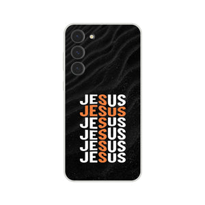 jesus schriftzug Samsung-Hülle