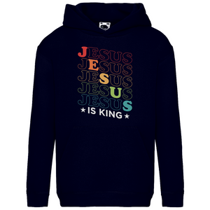 Kinder Hoodie jesus is king