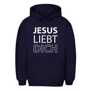 Unisex Oversize Hoodie jesus liebt dich