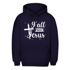Unisex Oversize Hoodie all you need jesus