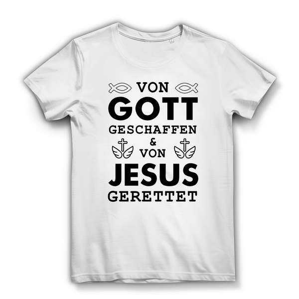 Damen Bio T-Shirt von gott geschaffen