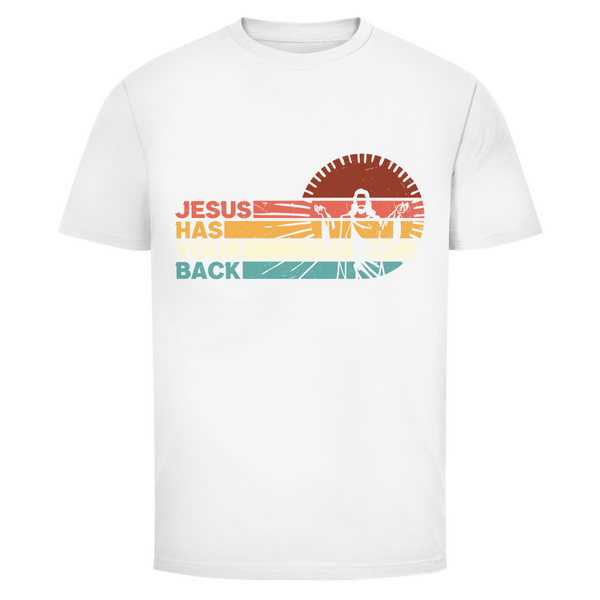 Herren T-Shirt jesus has your back