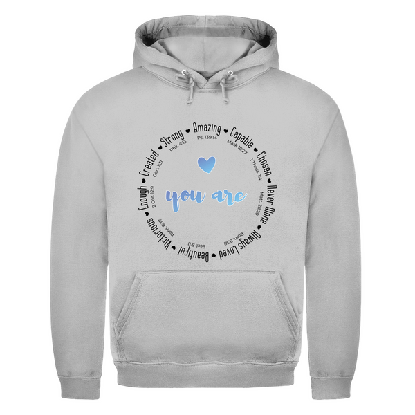 Herren Hoodie you are strong amazing