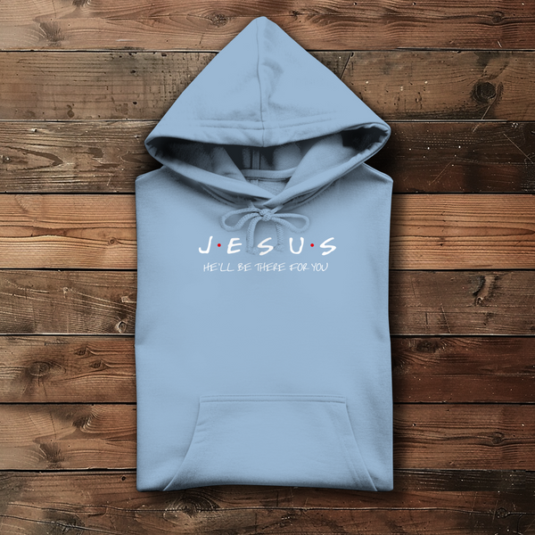 Damen Hoodie jesus he will be there for you