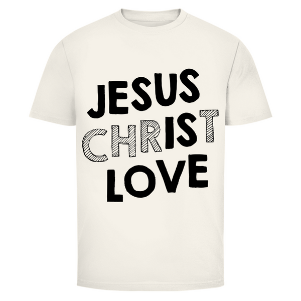 Herren T-Shirt jesus christ love