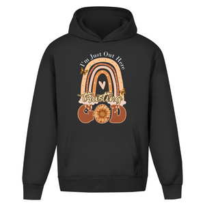 Oversize Hoodie Ohne Kordel trusting god
