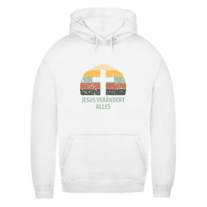 Damen Hoodie jesus verändert alles