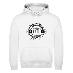 Herren Hoodie i raise a hallelujah dornenkrone