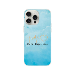 faith hope love iPhone-Hülle
