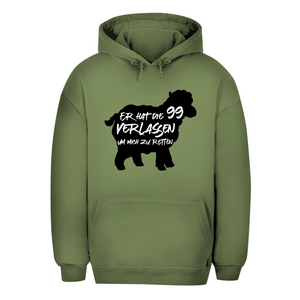 Unisex Oversize Hoodie er hat die 99 verlassen