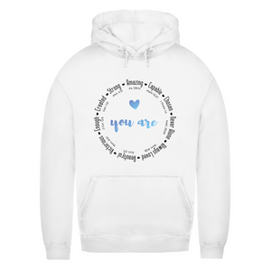 Damen Hoodie you are strong amazing