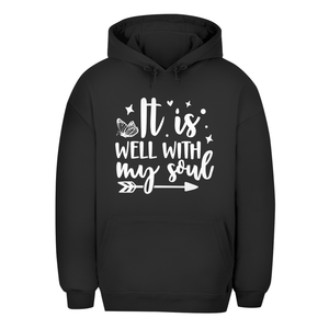 Unisex Oversize Hoodie it is well with my soul
