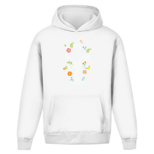 Oversize Hoodie Ohne Kordel kreuz roots