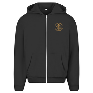 Oversize Zipper Hoodie ICXC NIKA orthodox griechisch