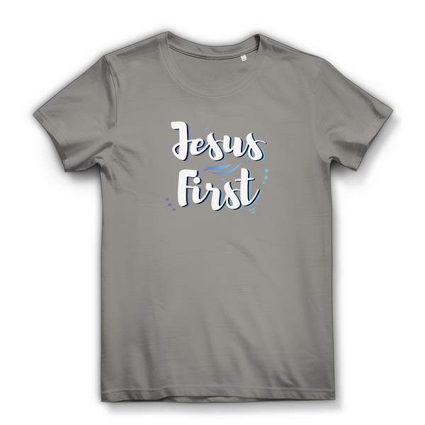 Damen Bio T-Shirt jesus first