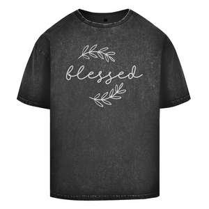 Oversize Washed T-Shirt blessed