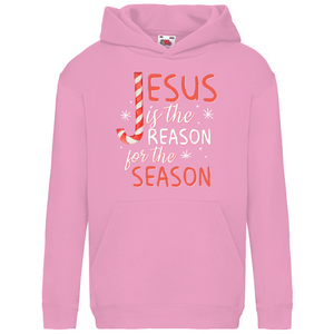 Kinder Hoodie jesus is the reason for the season