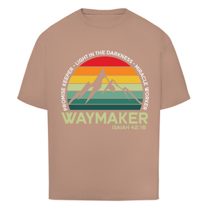 Oversize T-Shirt waymaker isaiah 42:16