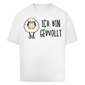 Oversize T-Shirt ich bin gewollt