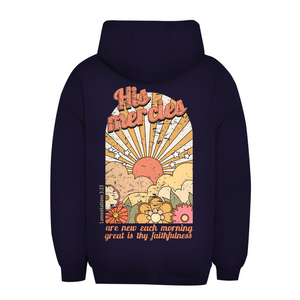 Unisex Oversize Hoodie great is thy faithfulness lamentations 3:23