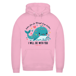 Damen Hoodie Deep Waters Isaiah 43:2