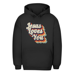 Unisex Oversize Hoodie jesus loves you