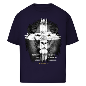 Oversize T-Shirt fear not for jesus revelation 5:5