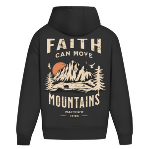 Oversize Hoodie Ohne Kordel faith can move mountains matthew 17:20