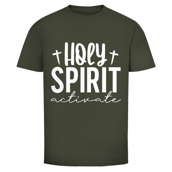 Herren T-Shirt holy spirit activate