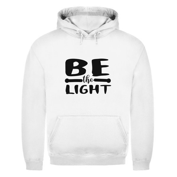 Herren Hoodie be the light