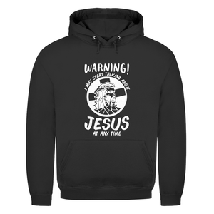 Herren Hoodie jesus at any time