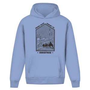 Oversize Hoodie Ohne Kordel christ to christmas