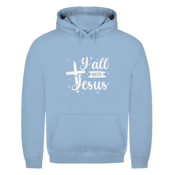 Herren Hoodie all you need jesus