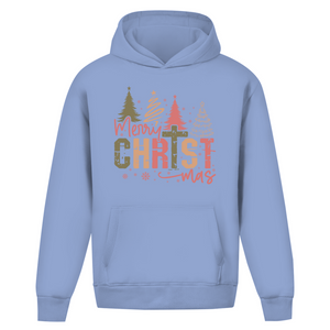 Oversize Hoodie Ohne Kordel merry christmas