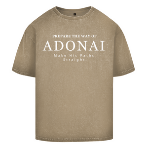 Oversize Washed T-Shirt adonai