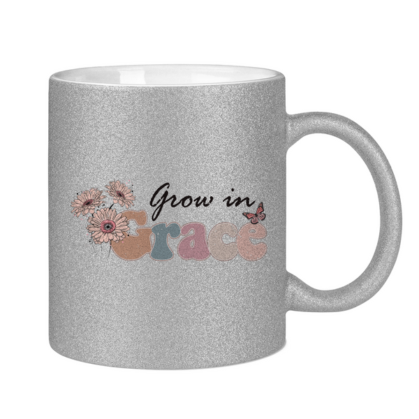 Glitzertasse grow in grace