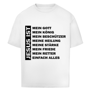 Oversize T-Shirt jesus ist mein gott