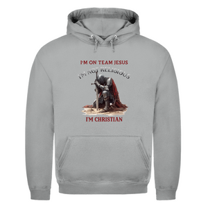 Herren Hoodie i am christian
