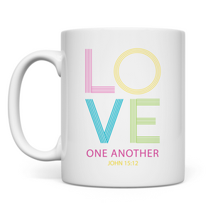 Tasse love one another