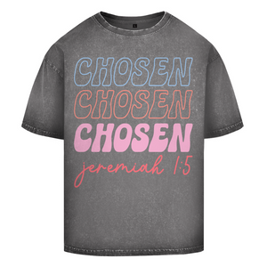 Oversize Washed T-Shirt chosen jeremiah 1:5