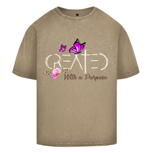 Oversize Washed T-Shirt created with a purpose