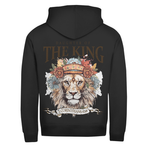 Zipper Hoodie daughter of the king 2 corinthians 6:18