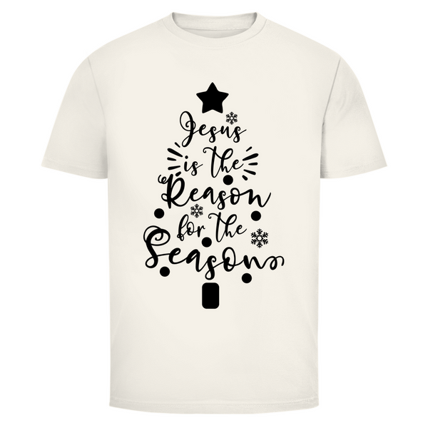 Herren T-Shirt jesus is the reason for the season