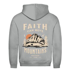 Herren Hoodie faith can move mountains matthew 17:20