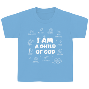 Kinder  T-Shirt i am a child of god