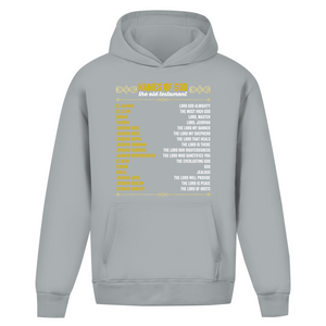 Oversize Hoodie Ohne Kordel names of god