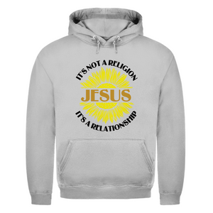 Herren Hoodie jesus its a repationship